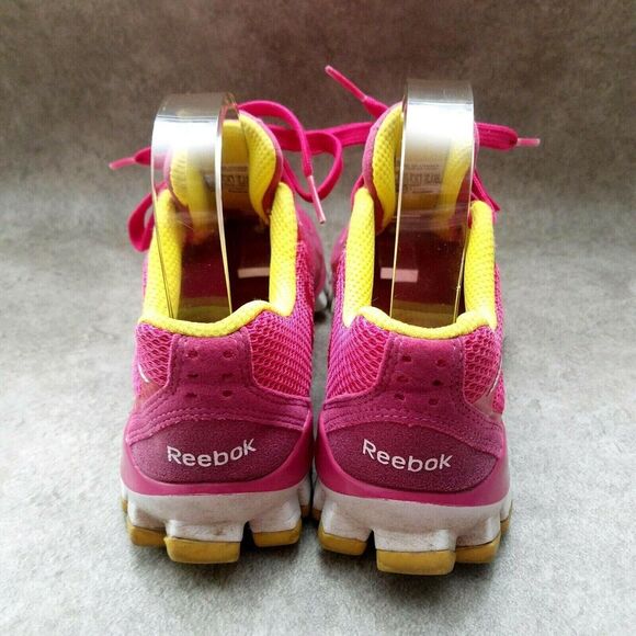 Reebok Womens Realflex Transition J90199 Sz 6 M Pink  Running Shoes - Picture 7 of 10